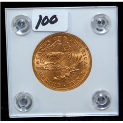 1894 $10 LIBERTY GOLD COIN FROM SAFE DEPOSIT