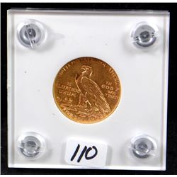 SEMI-KEY 1910-S $5 INDIAN GOLD COIN