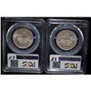 Image 1 : 1892 & 1893 COLUMBIAN COMM. HALVES - PCSG MS63