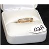 Image 1 : LADIES 14K YELLOW GOLD PRINCESS CUT DIAMOND BAND
