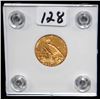 Image 1 : 1912 $2 1/2 INDIAN GOLD COIN FROM SAFE DEPOSIT