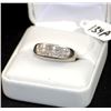 Image 3 : LADIES 14K WHITE GOLD DIAMOND FASHION RING