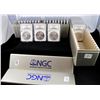 Image 1 : SET OF  28 AMERICAN SILVER EAGLES - NGC MS69