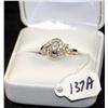 Image 3 : LADIES 14K WHITE GOLD DIAMOND FASHION RING