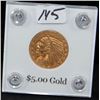 Image 2 : 1915-S $5 INDIAN GOLD COIN FROM SAFE DEPOSIT