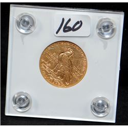 1915 $5 INDIAN GOLD COIN FROM SAFE DEPOSIT