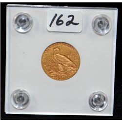 1914 $2 1/2 INDIAN GOLD COIN FROM SAFE DEPOSIT