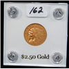 Image 2 : 1914 $2 1/2 INDIAN GOLD COIN FROM SAFE DEPOSIT