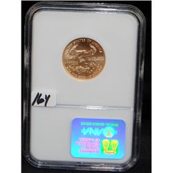 2003 $10 GOLD AMERICAN EAGLE - NGC MS69