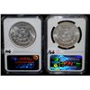 Image 1 : 1886 AND 1887 MORGAN DOLLARS - NGC MS64