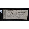 Image 2 : TEN CENT CITY OF RICHMOND FRACTIONAL CURRENCY
