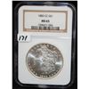 Image 2 : 1883-CC MORGAN DOLLAR - NGC MS65