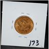 Image 1 : 1881 $5 LIBERTY GOLD COIN FROM SAFE DEPOSIT