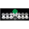 Image 1 : ROLL OF TWENTY 2002 AMERICAN SILVER EAGLES