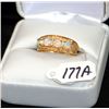 Image 1 : LADIES 14K YELLOW GOLD OPAL FASHION RING