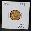 Image 2 : 1911 $2 1/2 INDIAN GOLD COIN FROM SAFE DEPOSIT