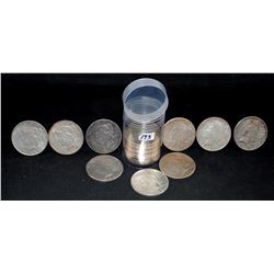 ROLL OF 20 PEACE DOLLARS FROM SAFE DEPOSIT