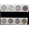 Image 1 : EIGHT MORGAN DOLLARS FROM SAFE DEPOSIT