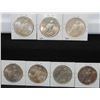 Image 1 : SEVEN PEACE DOLLARS FROM SAFE DEPOSIT