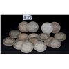 Image 1 : 20 BARBER HALF DOLLARS FROM SAFE DEPOSIT