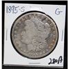 Image 2 : KEY 1895-S MORGAN DOLLAR FROM SAFE DEPOSIT