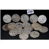 Image 1 : 20 WALKING LIBERTY HALF DOLLARS FROM SAFE DEPOSIT