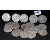 Image 1 : 20 WALKING LIBERTY HALF DOLLARS FROM SAFE DEPOSIT