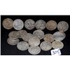 Image 1 : 20 WALKING LIBERTY HALF DOLLARS FROM SAFE DEPOSIT