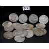 Image 1 : 20 FRANKLIN HALF DOLLARS FROM SAFE DEPOSIT
