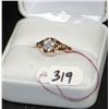 Image 2 : 14K YELLOW GOLD .67CT DIAMOND SOLITAIRE RING