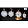 Image 1 : 4 VINTAGE POCKET WATCHES FROM SAFE DEPOSIT