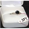 Image 1 : 14K WHITE GOLD 2.03CT FANCY BLACK DIAMOND RING