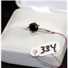 Image 2 : 14K WHITE GOLD 2.03CT FANCY BLACK DIAMOND RING