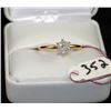 Image 1 : 14K TWO-TONE .72CT I2/H DIAMOND SOLITAIRE RING