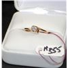 Image 1 : 18K TWO-TONE .21CT SI2/H DIAMOND RING