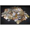 Image 1 : 5 LB BAG OF FOREIGN COINS FROM SAFE DEPOSIT