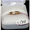 Image 1 : LADIES 14K YELLOW GOLD DIAMOND RING WITH 1 MARQUISE CUT DIAMOND. THE REPLACEMENT COST IS $2,800.00. 