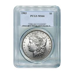 1903 $1 Morgan Silver Dollar - NGC MS66