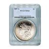 Image 1 : 1887-S $1 Morgan Silver Dollar - PCGS MS62