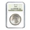 Image 1 : 1881 $1 Morgan Silver Dollar - NGC MS64
