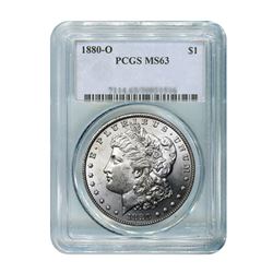 1880-O $1 Morgan Silver Dollar - PCGS MS63