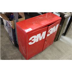 3M WALL CABINET AND CONTENTS