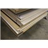 Image 2 : LOT OF ASSORTED VENEERED FULL SIZE WOOD SHEETS