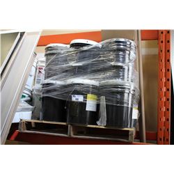 CONTENTS OF ORANGE RACKING INC. PAINT, TOOLS, PLASTIC, HOSES, FLOORING, INSULATION, OFFICE CHAIRS