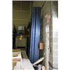 Image 3 : LOT OF PALLET RACKING INC. 7 ASSORTED BLUE UPRIGHTS AND ASSORTED CROSSBARS AND BLUE SAFETY