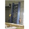 Image 4 : LOT OF PALLET RACKING INC. 7 ASSORTED BLUE UPRIGHTS AND ASSORTED CROSSBARS AND BLUE SAFETY