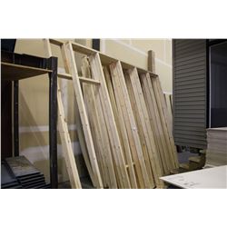 LOT OF INTERIOR FRAME WALLS