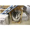 Image 1 : BOX OF DUST COLLECTOR PIPING AND HYDRAULIC ATTACHMENTS