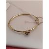 Image 2 : 14kt Gold and Garnet Bracelet
