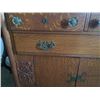 Image 8 : Gorgeous Estate Oak Curio Side Board